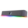 Trust Gaming GXT 1619 Rhox Barre de Son RGB 12W (6W RMS), Enceinte PC Stéréo Alimentation USB, Format Compact, Câble AUX 3.5 mm,