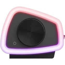 Trust Gaming GXT 620 Axon Barre de Son à Éclairage RGB 12W, Alimentation USB, 3.5mm AUX, Enceinte PC pour Ordinateur Portable, S
