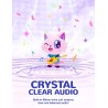 iClever Casque Audio Enfant, d'oreilles de Chat avec Éclairage LED, Volume Limité 85dba, Son Stéréo, Casque d'Écoute pour Enfant