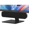 ZETIY Enceinte PC, USB Haut-Parleur PC pour Moniteur, Mini Barre de Son avec Clipser pour Ordinateur Portable, Ordinateur de Bur