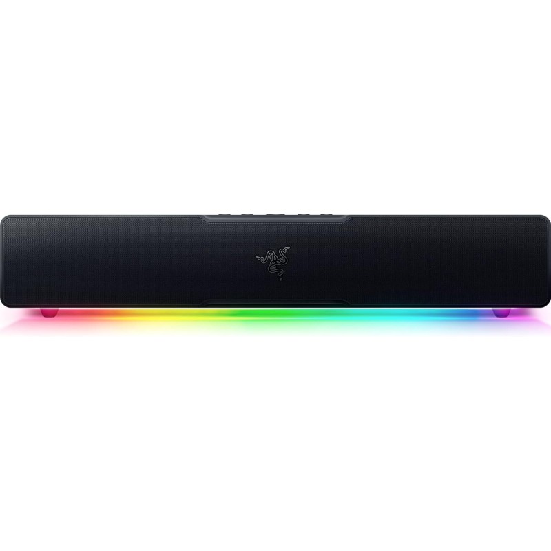 Razer leviathan v2 x - barre de son de gaming pour pc (avec haut-parleurs large bande, format bureau compact, alimentation et tr