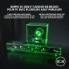 Razer leviathan v2 - barre de son avec caisson de basses (pour le gaming, haut-parleurs multiples, son thx spatial audio, bleuto