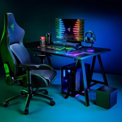 Razer leviathan v2 - barre de son avec caisson de basses (pour le gaming, haut-parleurs multiples, son thx spatial audio, bleuto