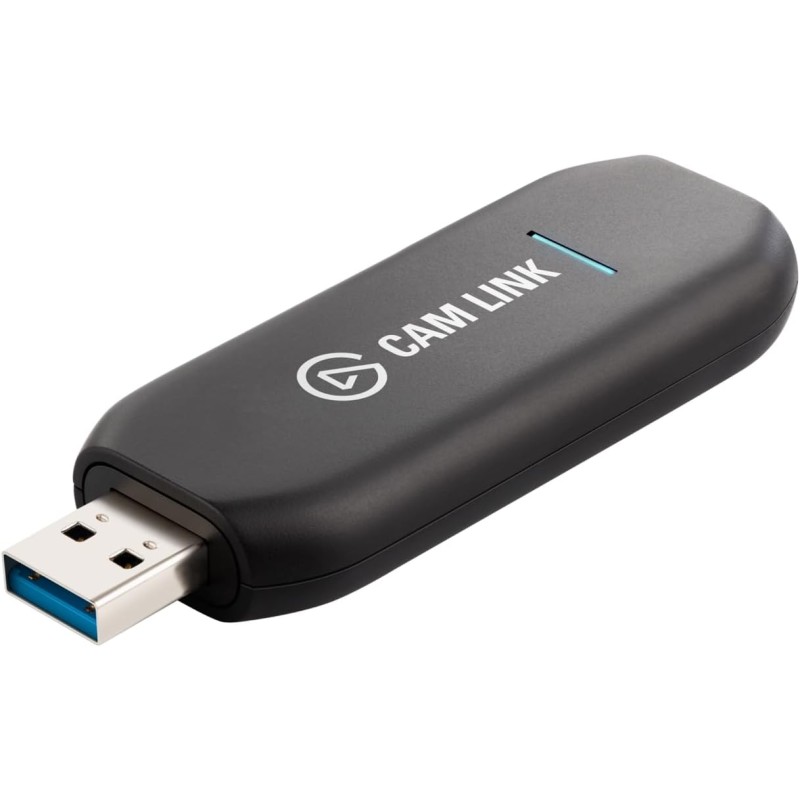 Elgato Cam Link 4K – carte d’acquisition externe pour caméra, streaming et enregistrement sur reflex ou caméscope en 1080p60 ou 