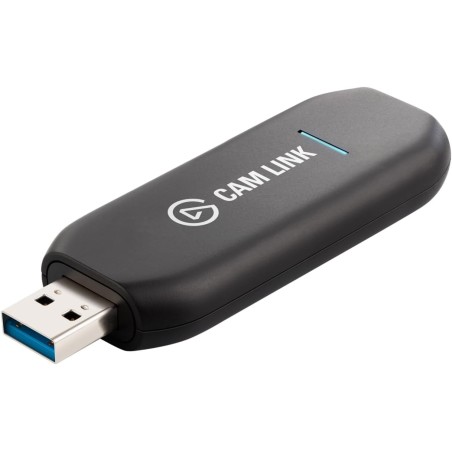 Elgato Cam Link 4K – carte d’acquisition externe pour caméra, streaming et enregistrement sur reflex ou caméscope en 1080p60 ou 