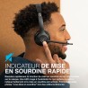 Jlab go work casque sans fil de 2e génération avec microphone – plus de 55 heures de lecture bleutooth ou usb-c dongle pc, conne