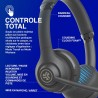 Jlab go work casque sans fil de 2e génération avec microphone – plus de 55 heures de lecture bleutooth ou usb-c dongle pc, conne