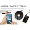 Creative pebble v3 – enceintes de bureau 2.0 avec bleutooth 5.0, clear dialog, 8w rms, 16w crête, alimentées par usb-c, converti