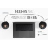 Creative pebble v3 – enceintes de bureau 2.0 avec bleutooth 5.0, clear dialog, 8w rms, 16w crête, alimentées par usb-c, converti