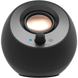 Creative pebble v3 – enceintes de bureau 2.0 avec bleutooth 5.0, clear dialog, 8w rms, 16w crête, alimentées par usb-c, converti
