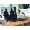 Creative pebble v3 enceintes de bureau 2.0 avec connectivité usb type c, amélioration clear dialog, bleutooth 5.0, 8 w rms, puis