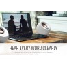 Creative pebble v3 enceintes de bureau 2.0 avec connectivité usb type c, amélioration clear dialog, bleutooth 5.0, 8 w rms, puis
