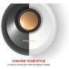 Creative Labs Pebble 4.4W Noir haut-parleur - Hauts-parleurs (2.0 canaux, Avec fil, 3,5 mm, 4,4 W, 100 - 17000 Hz, Blanc)