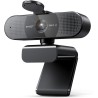 EMEET Webcam HD C960 AF 1080P avec cache d'objectif et micro doubles, caméra 360° avec correction de lumière, Plug & Play, idéal