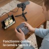 eMeet HD Webcam - C960 Kit 1080P Webcam avec Cache-Objectif & Double Microphone, Caméra 90 ° Streaming avec Correction Automatiq