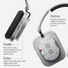 Nothing Headphone (1) Casque Circum-Aural sans Fil avec Réduction Active du Bruit, 80h Autonomie, Hi-Res, Audio Spatial, Résista
