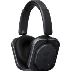 Nothing Headphone (1) Kabellose Over-Ear Kopfhörer mit ANC, bis zu 80h Akkulaufzeit, Hi-Res, Raumklang, wasserfest – Schwarz