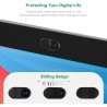 CloudValley Métal Cache Camera Ordinateur, 2-Pièces 0.6 mm Ultra-Mince Webcam Cover for MacBook Pro* Air, iPad, Portatil, Mac, L
