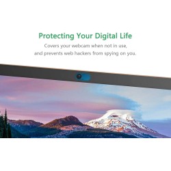 CloudValley Cache Webcam, 0.6mm Ultra-Mince métal, Cache Camera pour Ordinateur Portable, MacBook Pro/Air, Mac, PC, iPad, Tablet