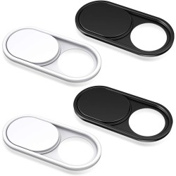 CloudValley Cache Camera, 0.6 mm Ultra-Mince Durable Métal Cache Webcam pour Ordinateur Pc Portable, 13/15 inch MacBook Air/Pro*