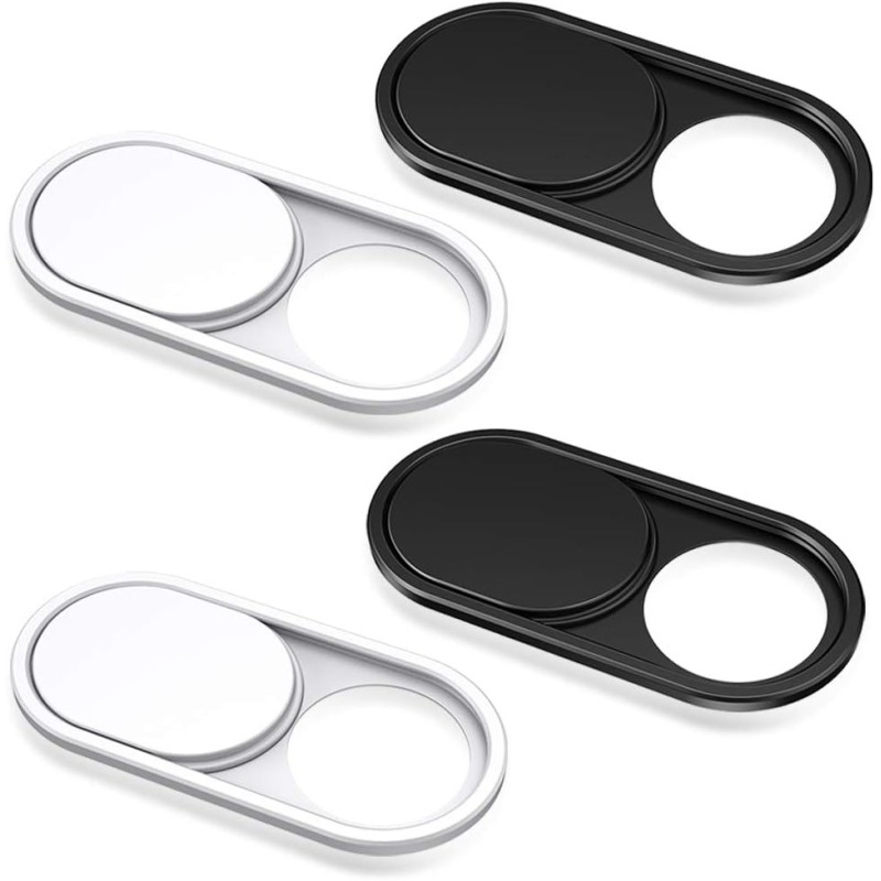 CloudValley Cache Camera, 0.6 mm Ultra-Mince Durable Métal Cache Webcam pour Ordinateur Pc Portable, 13/15 inch MacBook Air/Pro*