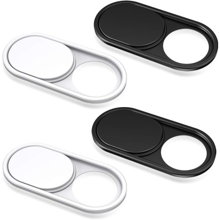 CloudValley Cache Camera, 0.6 mm Ultra-Mince Durable Métal Cache Webcam pour Ordinateur Pc Portable, 13/15 inch MacBook Air/Pro*