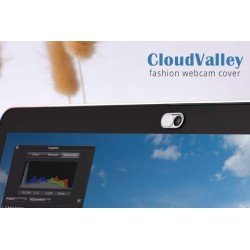 CloudValley Cache Camera, 0.6 mm Ultra-Mince Durable Métal Cache Webcam pour Ordinateur Pc Portable, 13/15 inch MacBook Air/Pro*