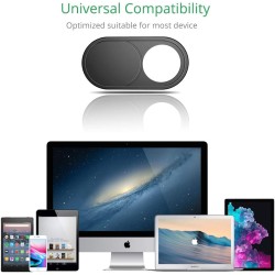 CloudValley Cache Camera, 0.6 mm Ultra-Mince Durable Métal Cache Webcam pour Ordinateur Pc Portable, 13/15 inch MacBook Air/Pro*