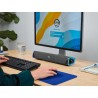 Trust Liro Barre de Son PC 12W, Enceinte PC Stéréo avec Éclairage LED RGB, Connexion Audio 3.5mm, Alimentation USB, Haut Parleur