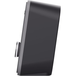 Trust Orada Enceinte PC USB 2.0 12W (6W RMS), Enceintes avec Jack AUX 3.5 mm, Connexion au Casque, Façade en Tissu, Haut Parleur