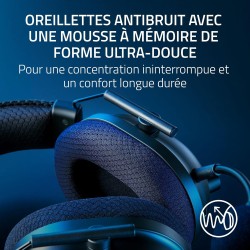 Razer noirshark v2 pro (2023) pour pc - casque sans fil e-sports premium (microphone hyperclear super wideband, triforce titaniu