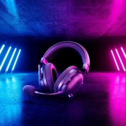 Razer noirshark v2 pro (2023) pour pc - casque sans fil e-sports premium (microphone hyperclear super wideband, triforce titaniu