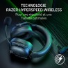 Razer noirshark v2 hyperspeed pour pc - casque gaming esports sans fil (ultraléger 280g, microphone hyperclear, haut-parleurs tr