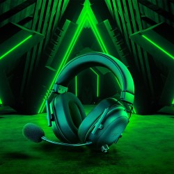 Razer noirshark v2 hyperspeed pour pc - casque gaming esports sans fil (ultraléger 280g, microphone hyperclear, haut-parleurs tr