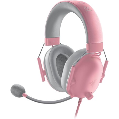 Razer noirshark v2 x - casque gaming esports multiplateforme (haut-parleurs triforce de 50mm, annulation passive du bruit avancé
