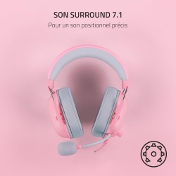 Razer noirshark v2 x - casque gaming esports multiplateforme (haut-parleurs triforce de 50mm, annulation passive du bruit avancé