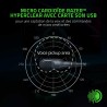 Razer noirshark v2 - casque gaming esports premium (haut-parleurs triforce 50mm, microphone hyperclear cardioïde, réduction pass