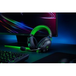 Razer noirshark v2 - casque gaming esports premium (haut-parleurs triforce 50mm, microphone hyperclear cardioïde, réduction pass