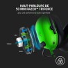 Razer noirshark v2 x - casque gaming esports multiplateforme (haut-parleurs triforce de 50mm, annulation passive du bruit avancé