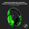 Razer noirshark v2 x - casque gaming esports multiplateforme (haut-parleurs triforce de 50mm, annulation passive du bruit avancé