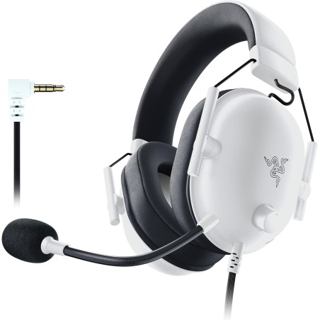 Razer noirshark v2 x - casque gaming esports multiplateforme (haut-parleurs triforce de 50mm, annulation passive du bruit avancé