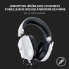 Razer noirshark v2 x - casque gaming esports multiplateforme (haut-parleurs triforce de 50mm, annulation passive du bruit avancé