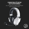 Razer noirshark v2 x - casque gaming esports multiplateforme (haut-parleurs triforce de 50mm, annulation passive du bruit avancé
