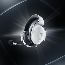 Razer noirshark v2 x - casque gaming esports multiplateforme (haut-parleurs triforce de 50mm, annulation passive du bruit avancé