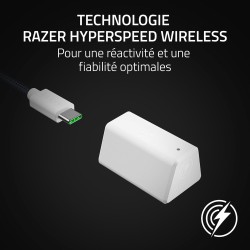 Razer noirshark v2 hyperspeed pour pc - casque de jeu sans fil e-sports ultra léger 280g (microphone super large bande, haut-par