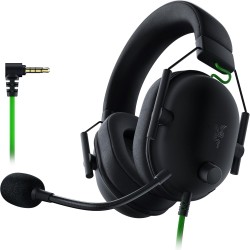 Razer noirshark v2 x - casque gaming esports multiplateforme (haut-parleurs triforce de 50mm, annulation passive du bruit avancé