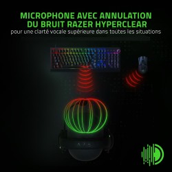 Razer noirshark v2 x usb - casque gaming esports filaire (haut-parleurs triforce 50mm, suppression du bruit, construction ultra-