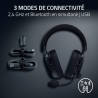 Razer noirshark v3 - casque sans fil pour l’esport - haut-parleurs en titane de 50mm - micro hyperclear amovible - thx spatial a