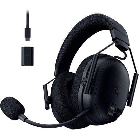 Razer noirshark v3 pro - casque anc sans fil pour l’esport - annulation active - haut-parleurs 50mm - micro hyperclear amovible 
