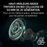 Razer noirshark v3 pro - casque anc sans fil pour l’esport - annulation active - haut-parleurs 50mm - micro hyperclear amovible 
